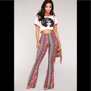 Brand new fashion have a flare pants